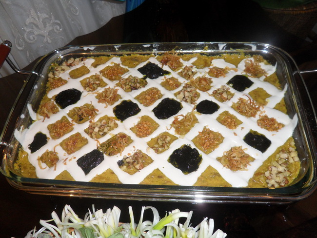 تزیین کشک بادمجان