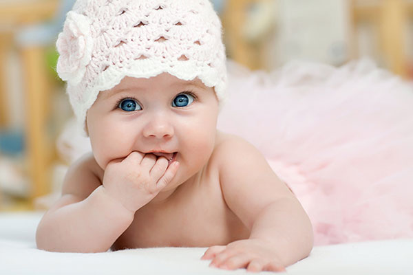 عکس بچه خوشگل چشم رنگی