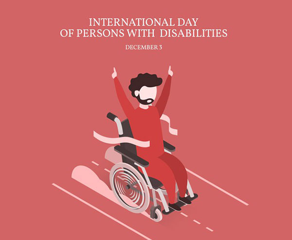 پیام تبریک روز جهانی معلولین به انگلیسی