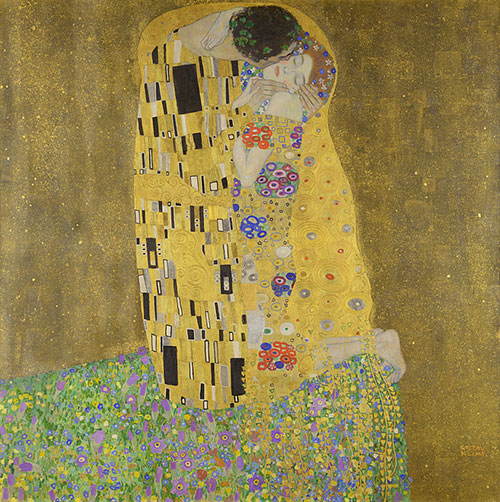 نقاشی بوسه