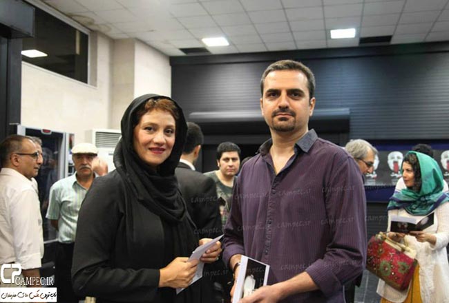 شبنم مقدمی و همسرش