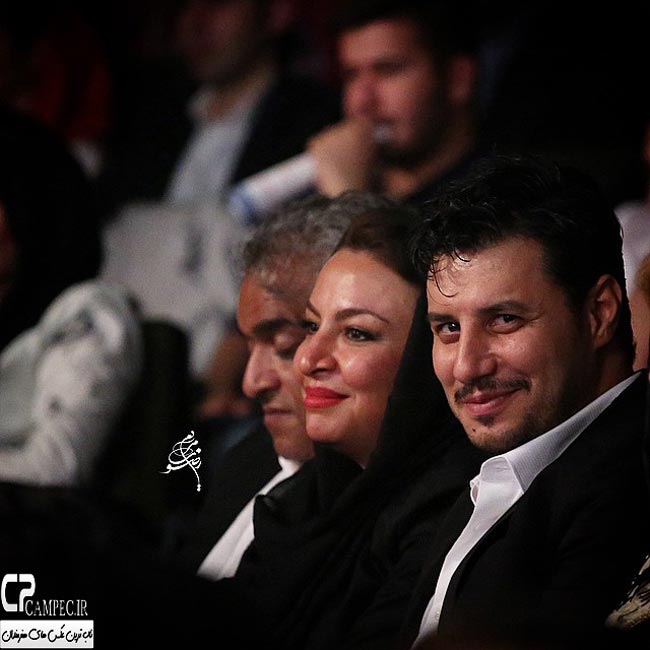 جواد عزتی و همسرش مه لقا باقری