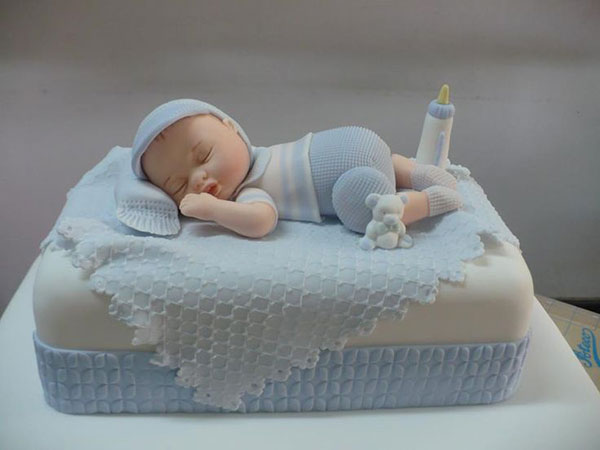 عکس کیک تعیین جنسیت نوزاد