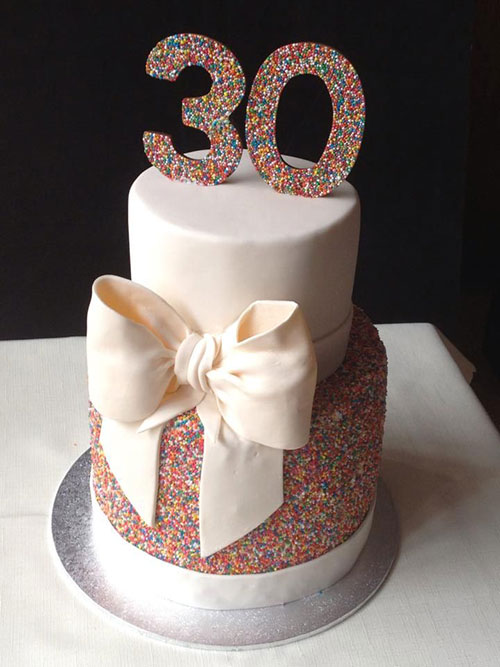 مدل کیک تولد عددی
