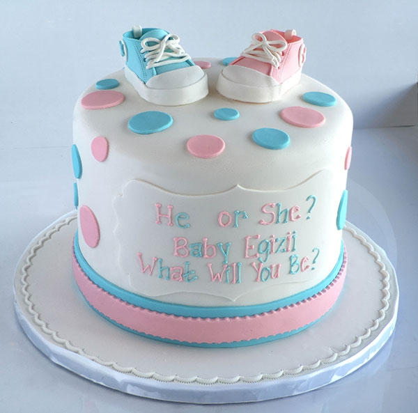 کیک تشخیص جنسیت نوزاد