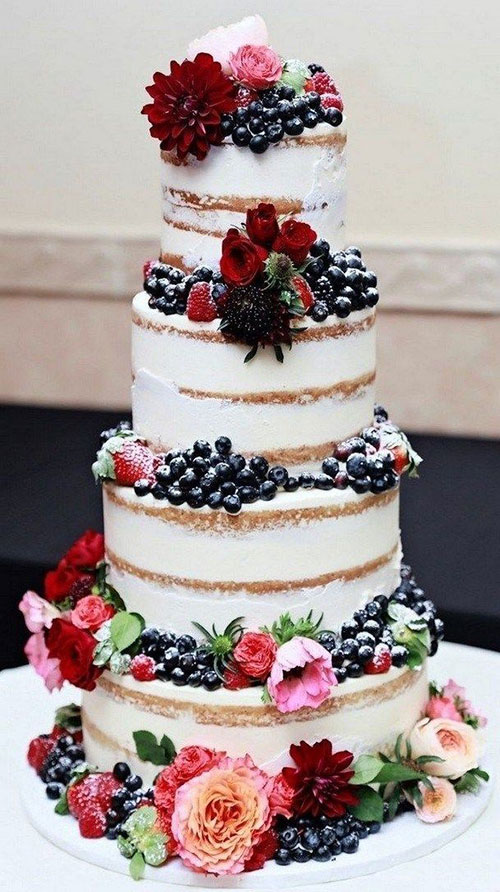 کیک عقد و عروسی شیک