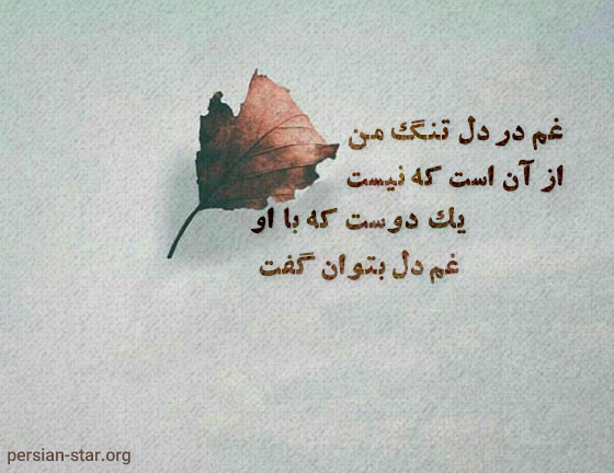 اشعار زیبا و کوتاه در وصف دوست خوب