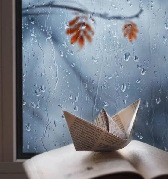 عکس پروفایل باران پاییزی
