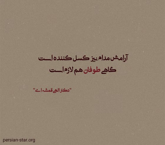 جملات زیبا از دکتر حسین الهی قمشه ای