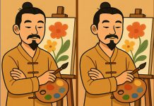 بازی فکری تفاوت تصویر آقای نقاش هنری کجاست؟